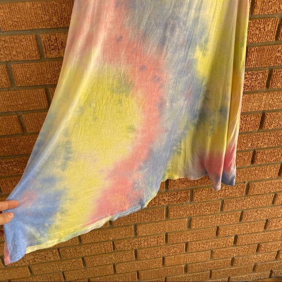 SOLD Audrey 3+1 Tie Dye Swing Dress - Picture 3 of 8